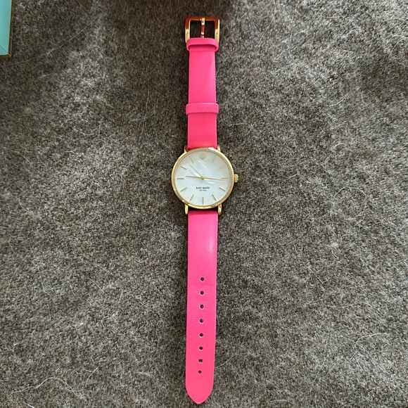 Kate Spade Leather Watch with Pearl Face - Picture 2 of 5